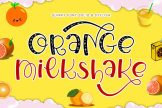 Last preview image of Orange Milkshake