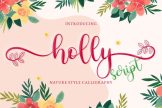 Last preview image of Holly Script