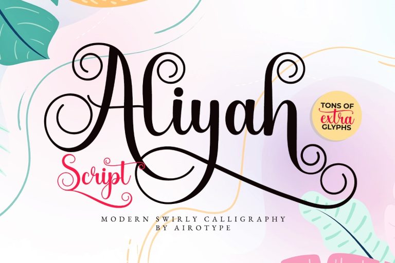 Preview image of Aliyah Script