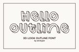 Last preview image of Hello Outline