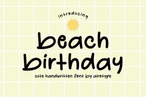 Beach Birthday