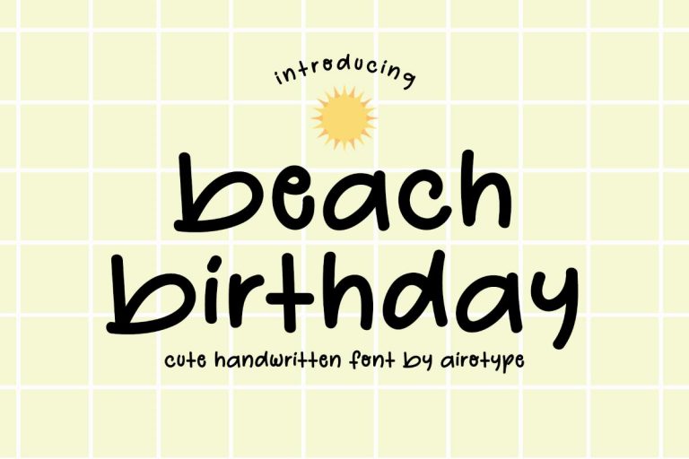 Preview image of Beach Birthday