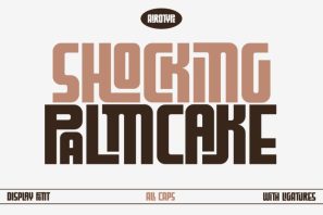 Shocking Palm Cake